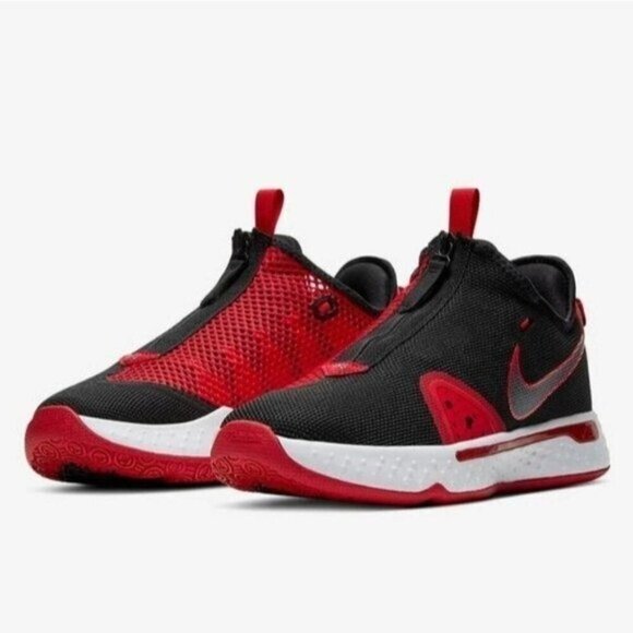 Nike PG 4 Red Black White Shoes Size 5.5 New main image 7